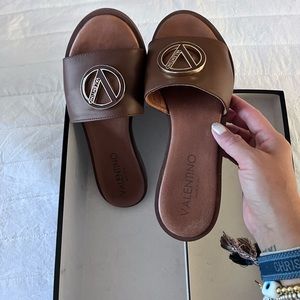 Brown Mario Valentino sandals